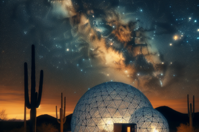Eco-Friendly Geodesic Dome Stargazing Experience in Arizona