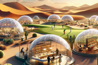Event GeoDomes: Elevate Your Desert Golf Tournament with Extraordinary Experiences