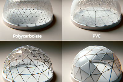 Geodome Material Comparison: Polycarbonate, PVC, Glass & More Materials