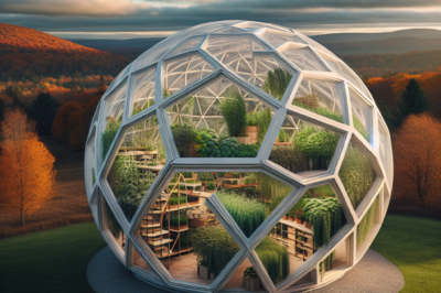 Sustainable Greenhouse GeoDomes for Year-Round Growing in New York State
