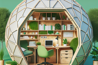 Garden Office Dome Pods: Green Building for Eco-Friendly Workspaces