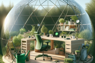 Garden Office Dome: Essential Furniture, Equipment and Technology for Maximizing Productivity