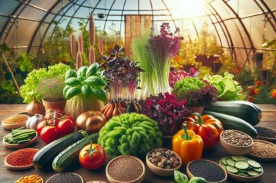 Organic Seeds for Geodesic Dome Greenhouse: Evergreen Selection & Growing Tips